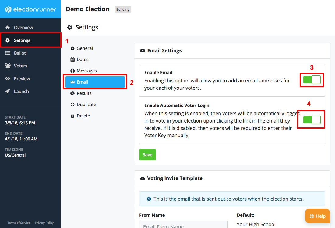How to Enable Automatic Voter Login | Election Runner Support